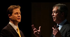 Clegg and Farage: head-to-head